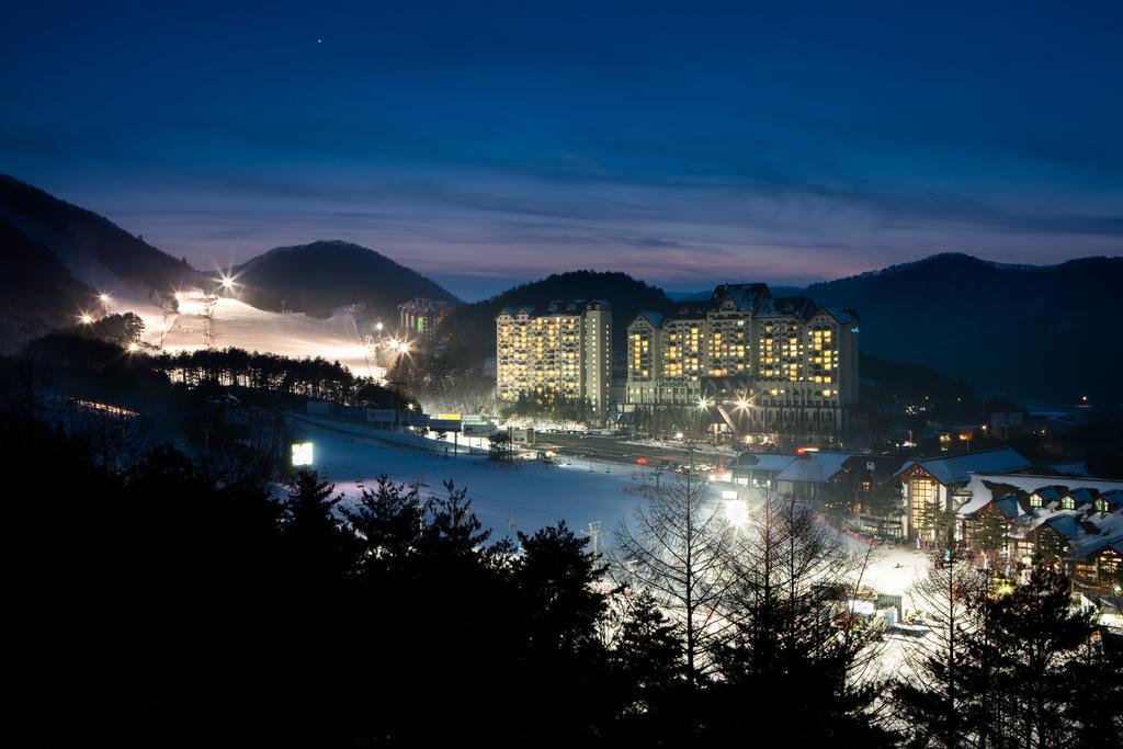 Yongpyong Resort Villa Condominium بيونغتشانغ المظهر الخارجي الصورة